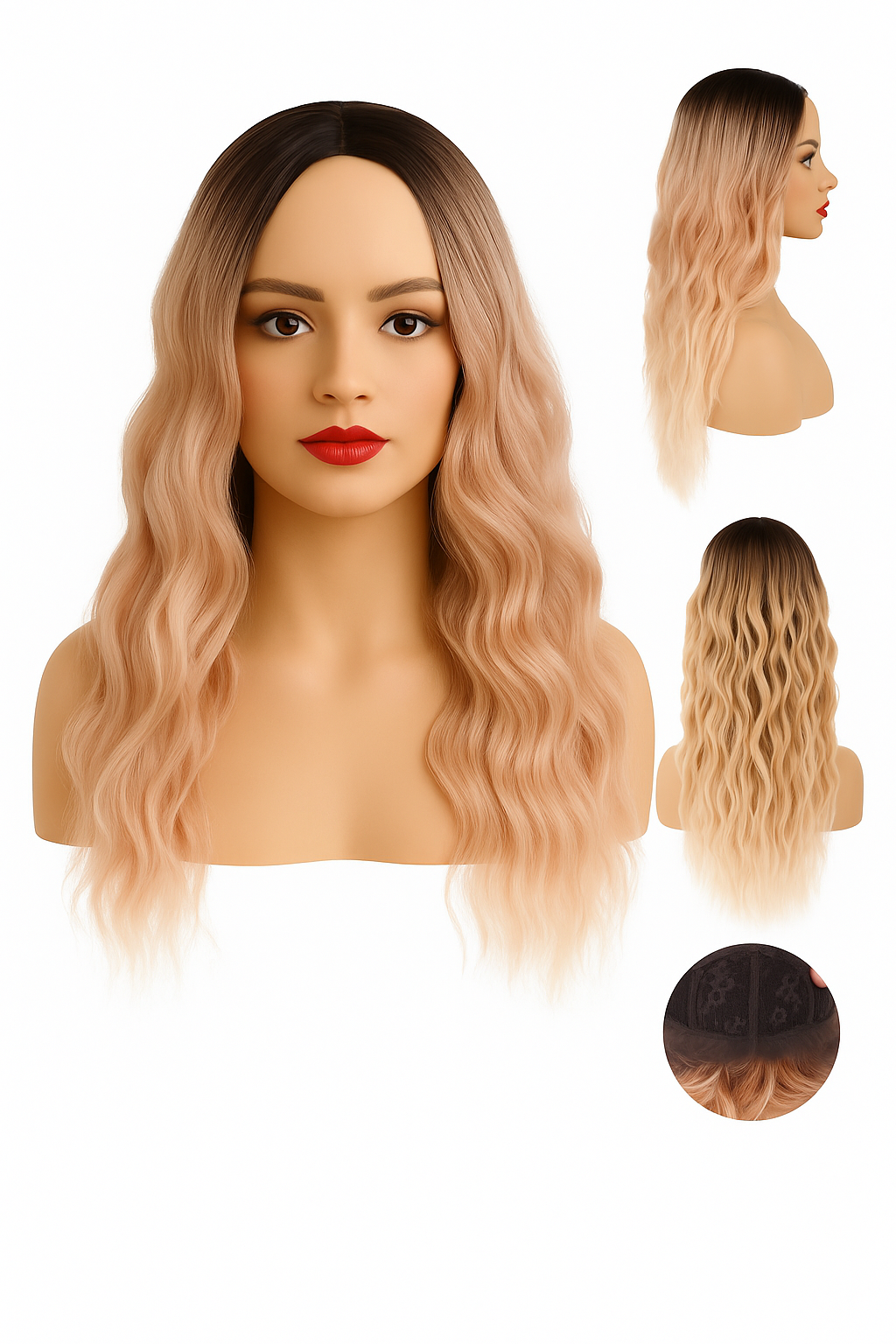 Alice: Deep Part Lace Frontal Synthetic Wig
