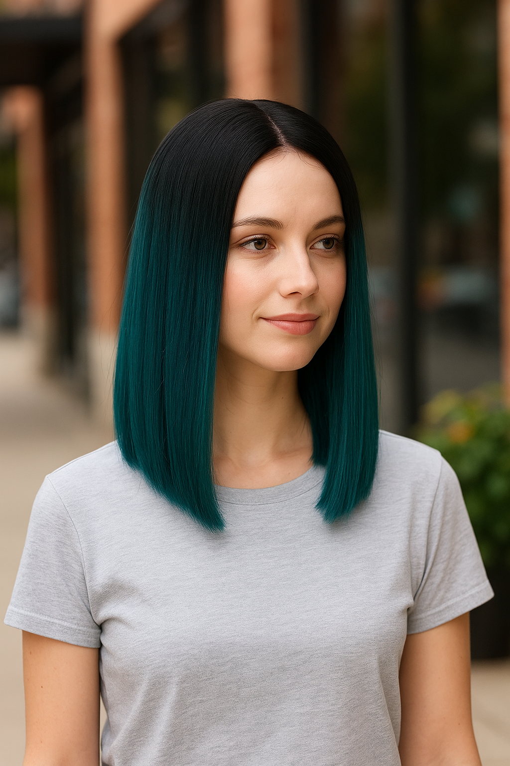 ABBY: Deep Part Lace Frontal Synthetic Wig