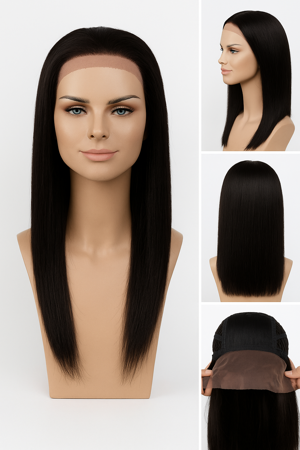 GITA: 100% Human Hair 13"x4" Free Part Lace Front Wig