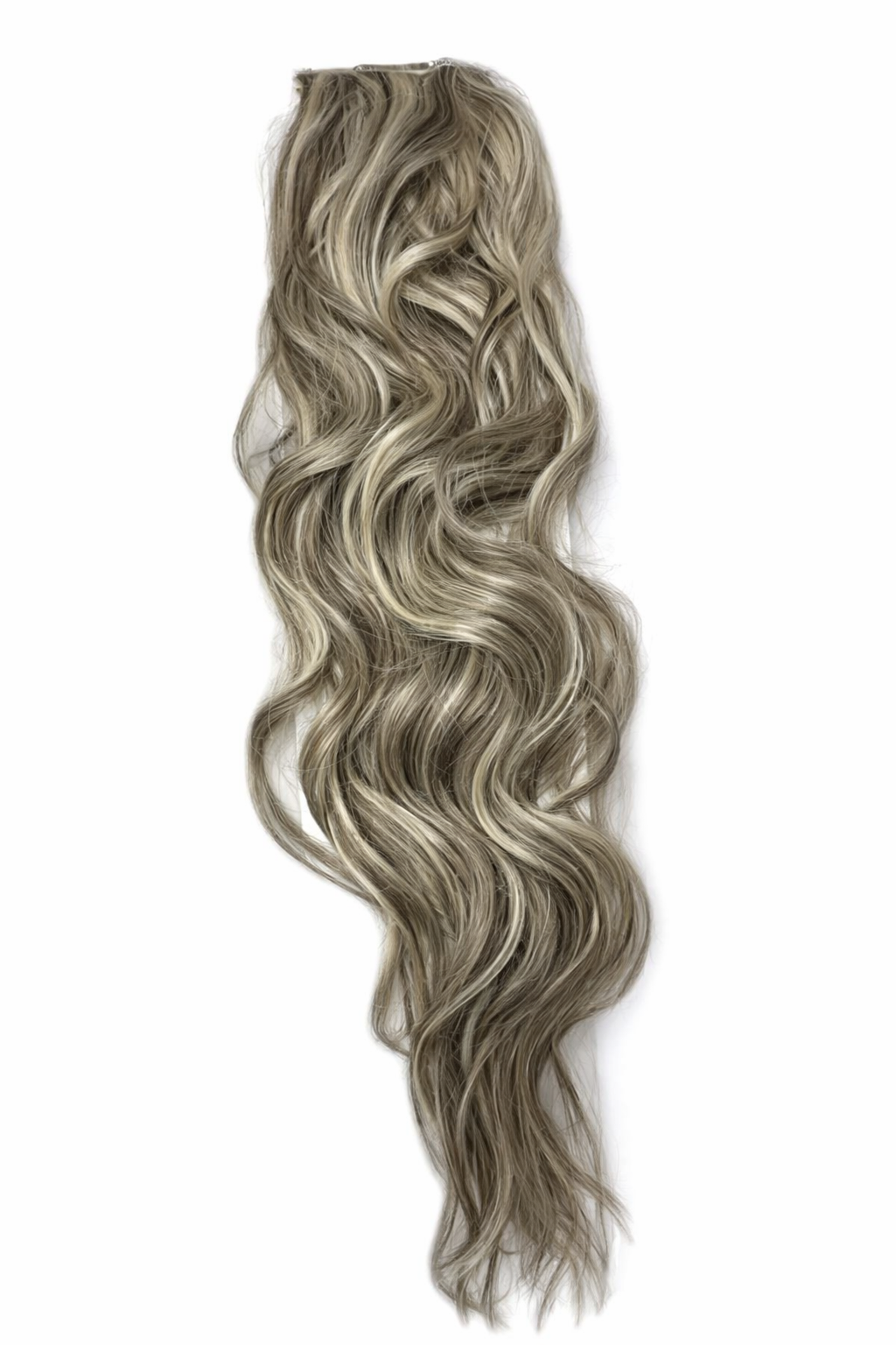 Synthetic 7PCS Clip in Brushed WAVE 24" Extensions