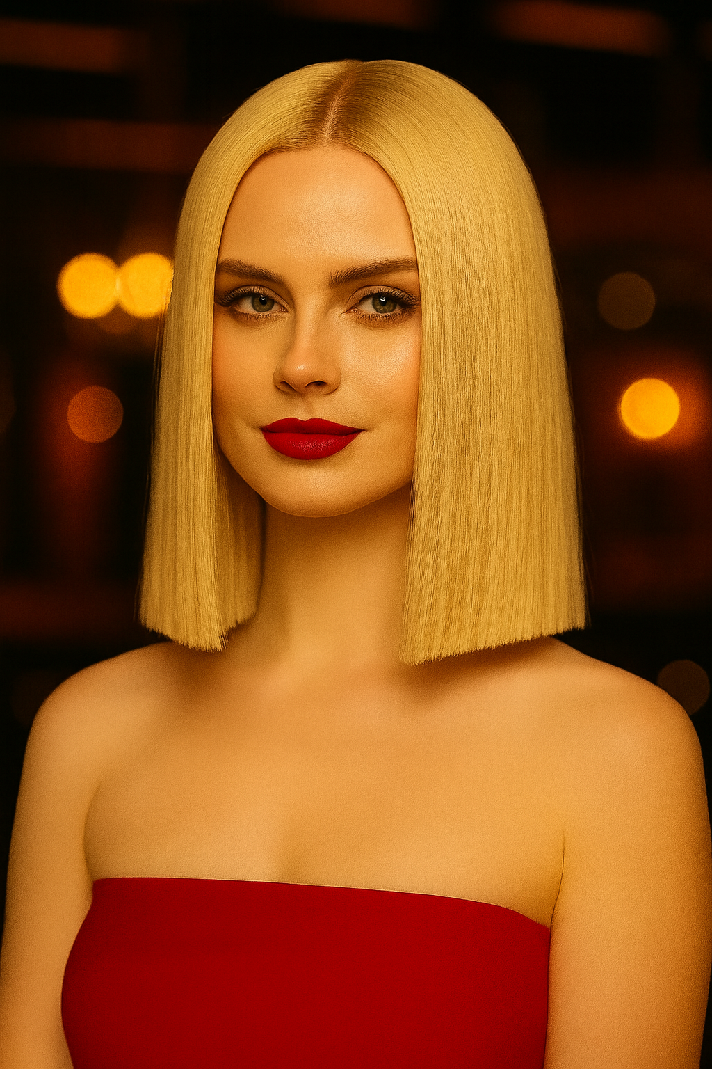 ABBY: Deep Part Lace Frontal Synthetic Wig