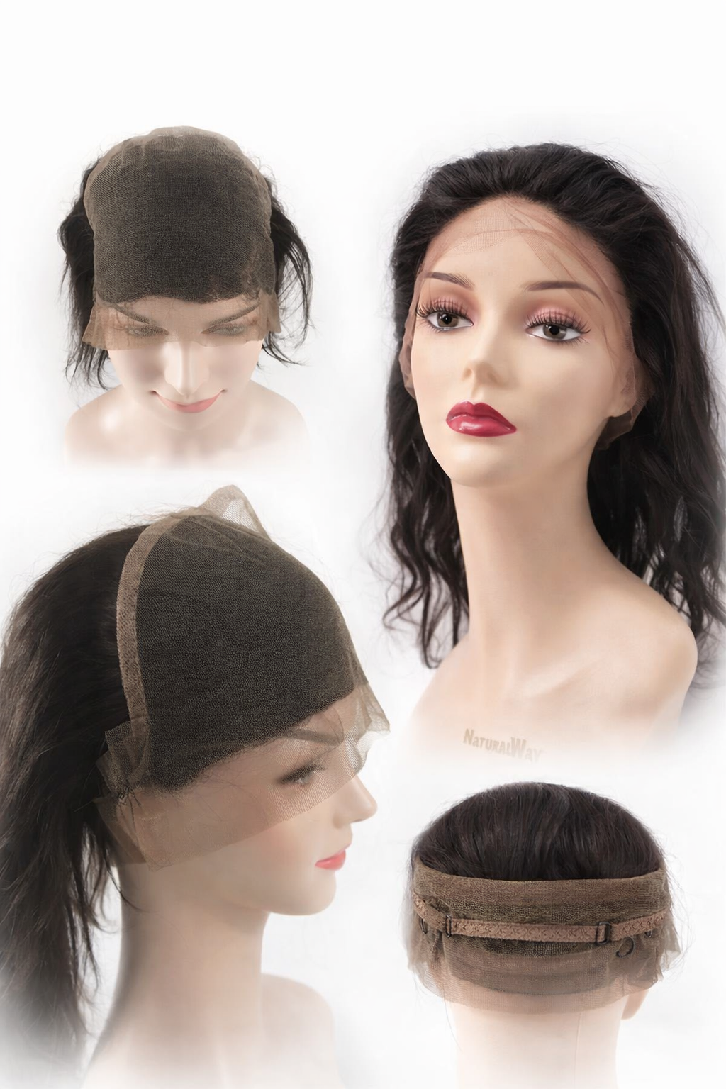 360 degrees 100% Human Peruvian Remy Wavy HD LACE Frontal 12"