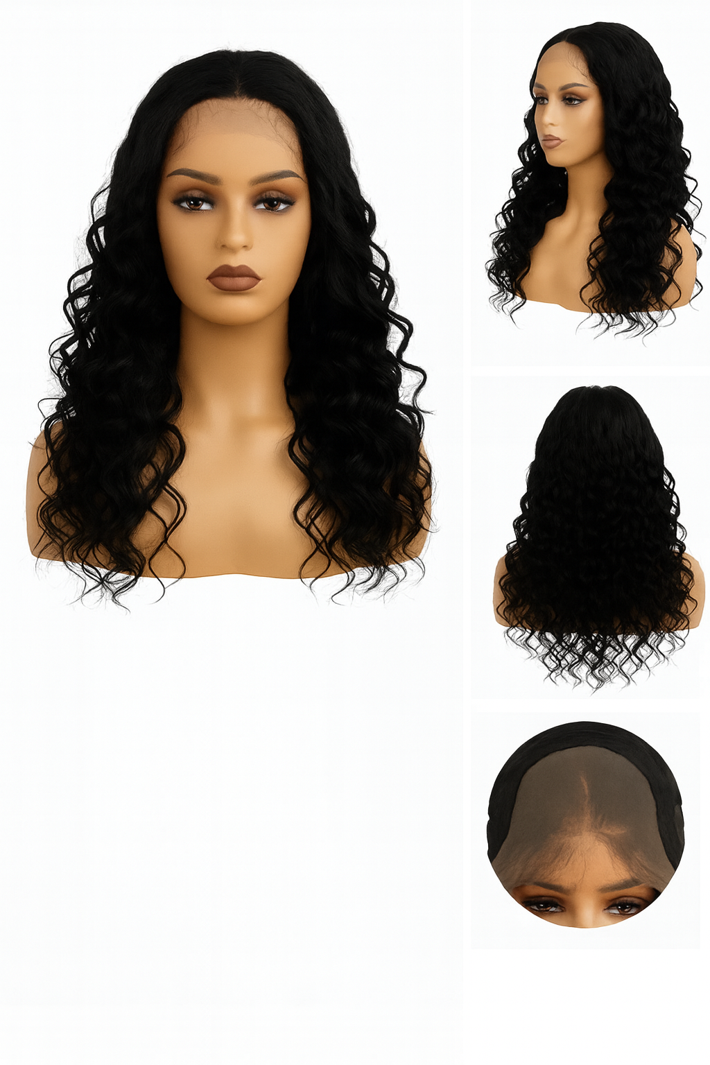 Ivy : 100% Human Hair 13"x4" Free Part Lace Frontal Wig