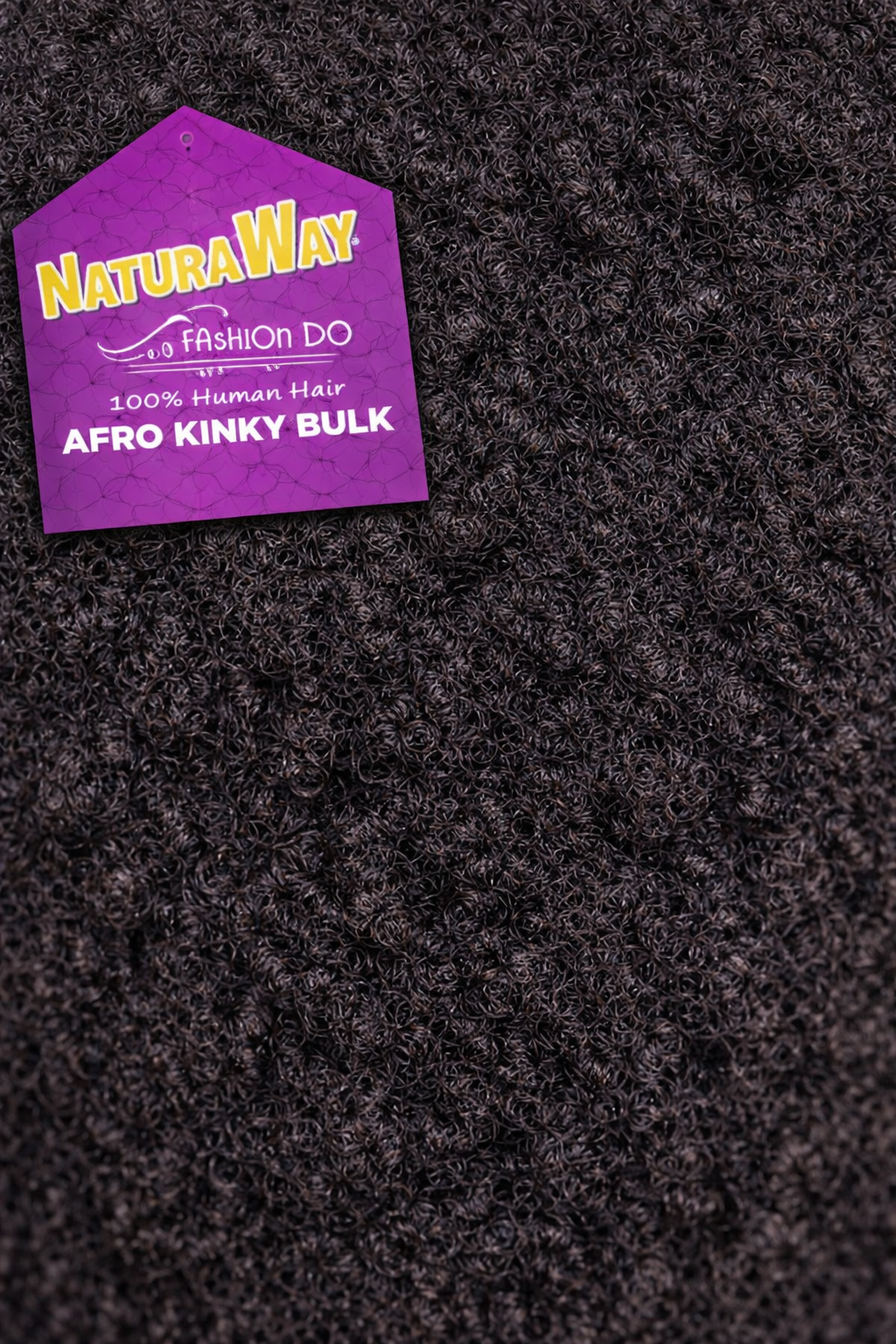 Afro Kinky Bulk Hair – 100% Human Hair – 50g