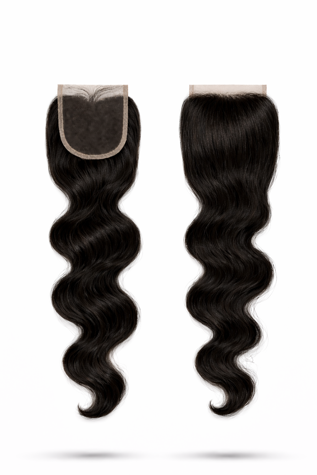 4" X 4" 100% Human Peruvian Remy 12" Body Wave LACE Frontal