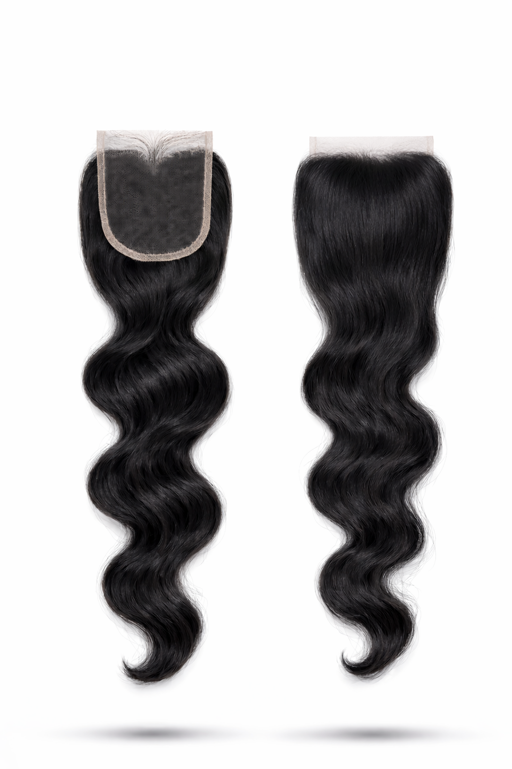 4" X 4" 100% Human Peruvian Remy 12" Body Wave LACE Frontal