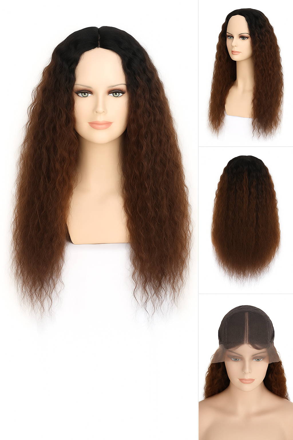 Diana: Deep Part Lace Part Synthetic Wig