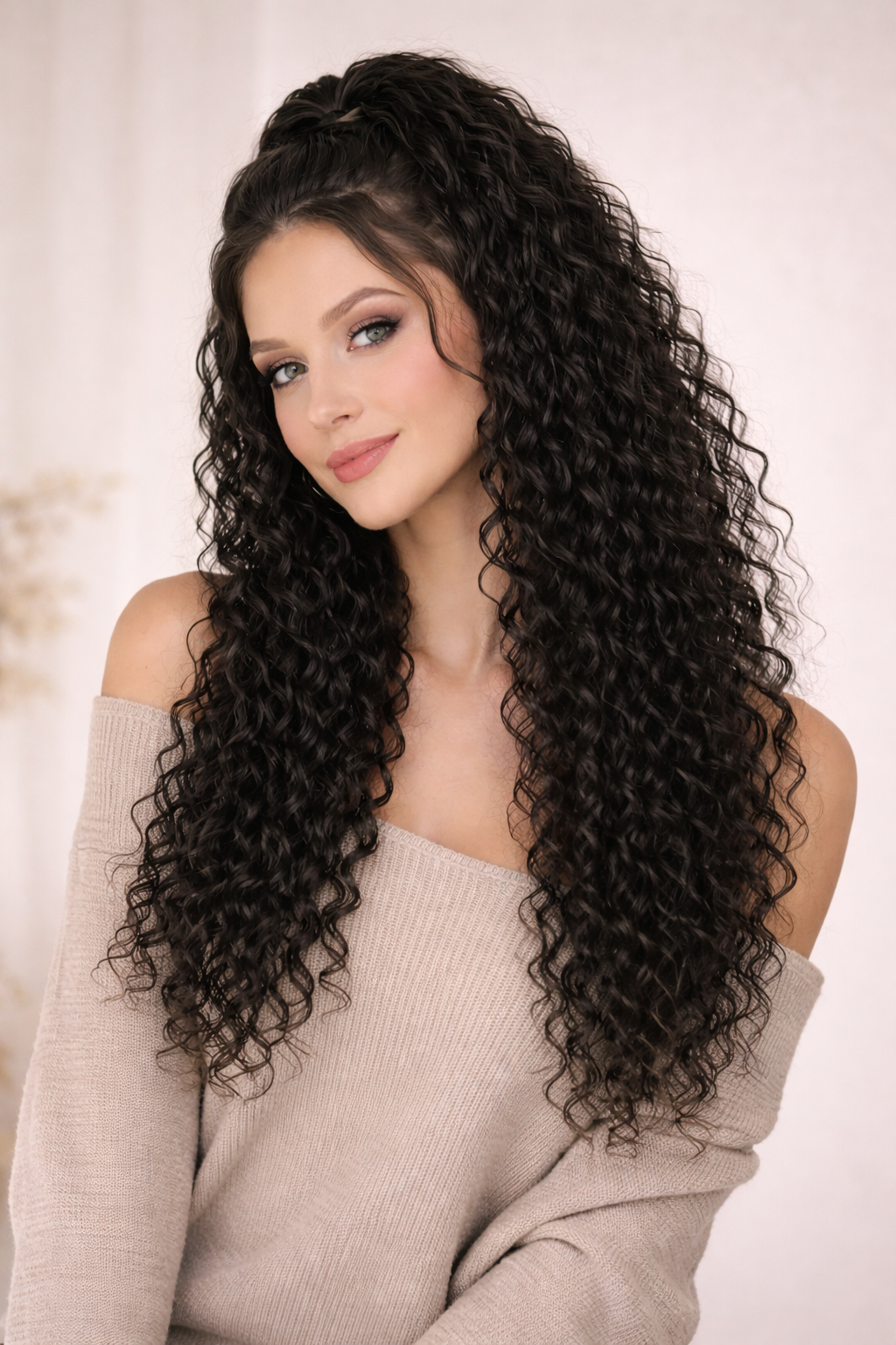 Synthetic 7PCS Clip in Brazilin WAVE 24" Extensions