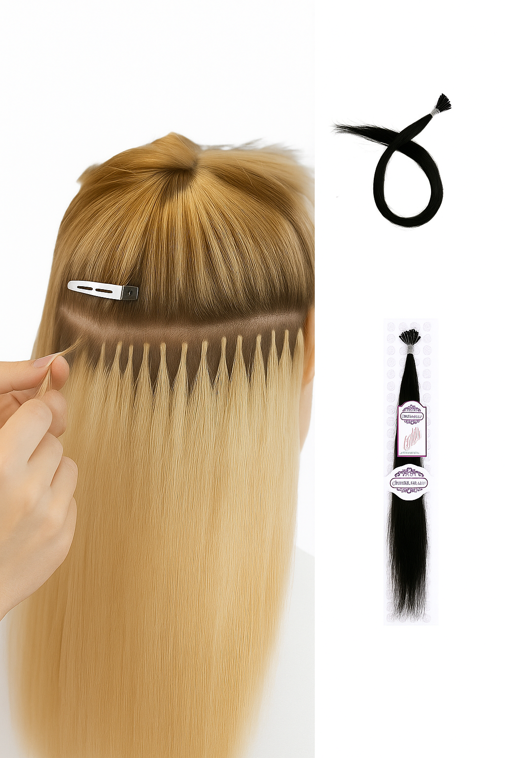 I-TIP EXTENSION (20pcs) Remy Human Hair Extensions