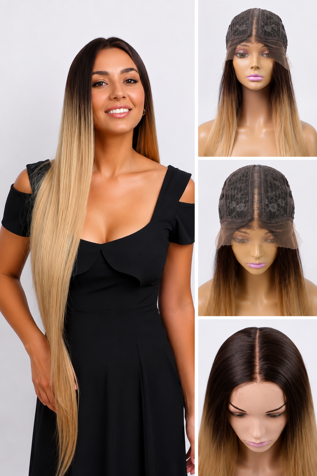 BELLA: Skin Lace Frontal Synthetic Wig