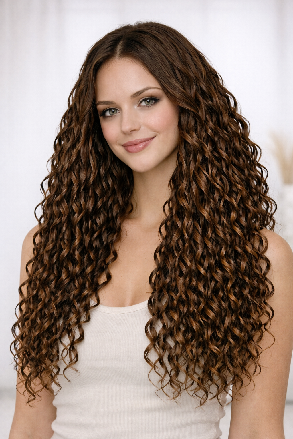 Synthetic 7PCS Clip in Deep WAVE 20" Extensions