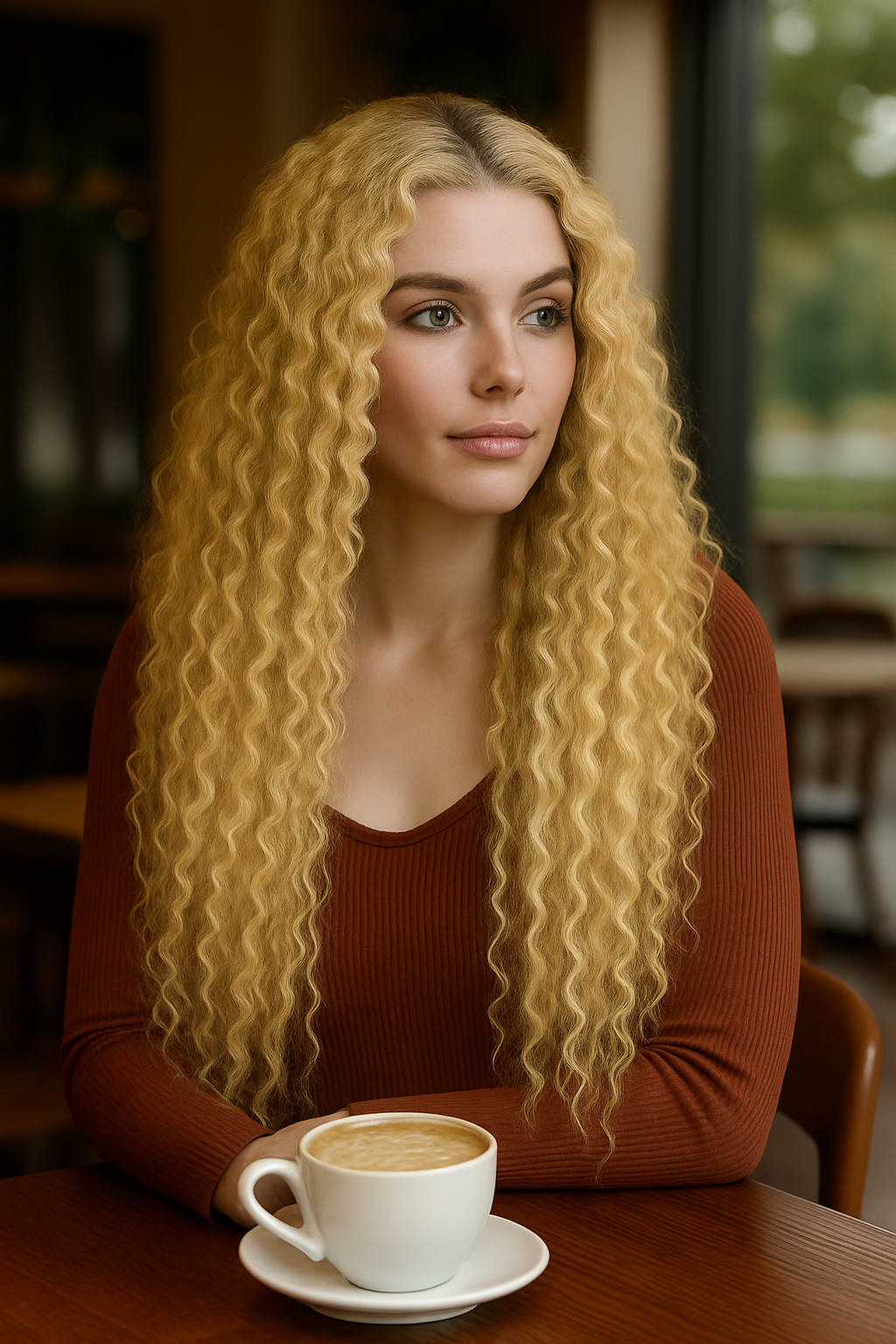 ADA: Deep Part Lace Frontal Synthetic Wig