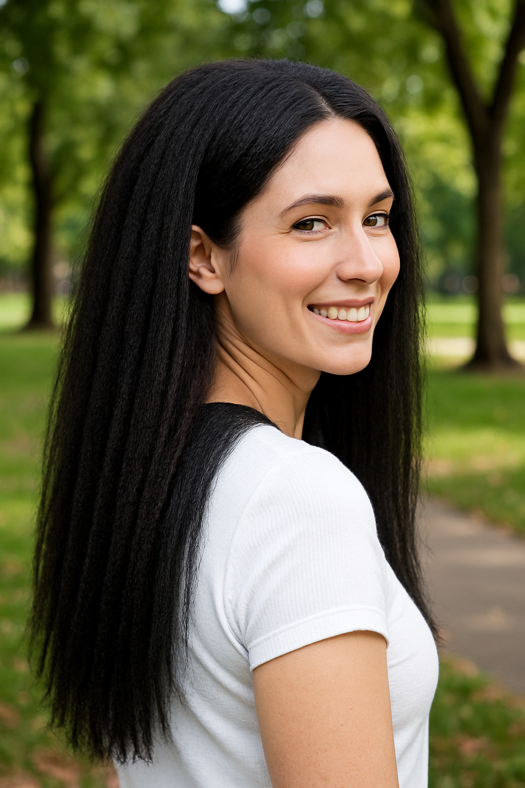 ADY: Skin Lace Frontal Synthetic Wig
