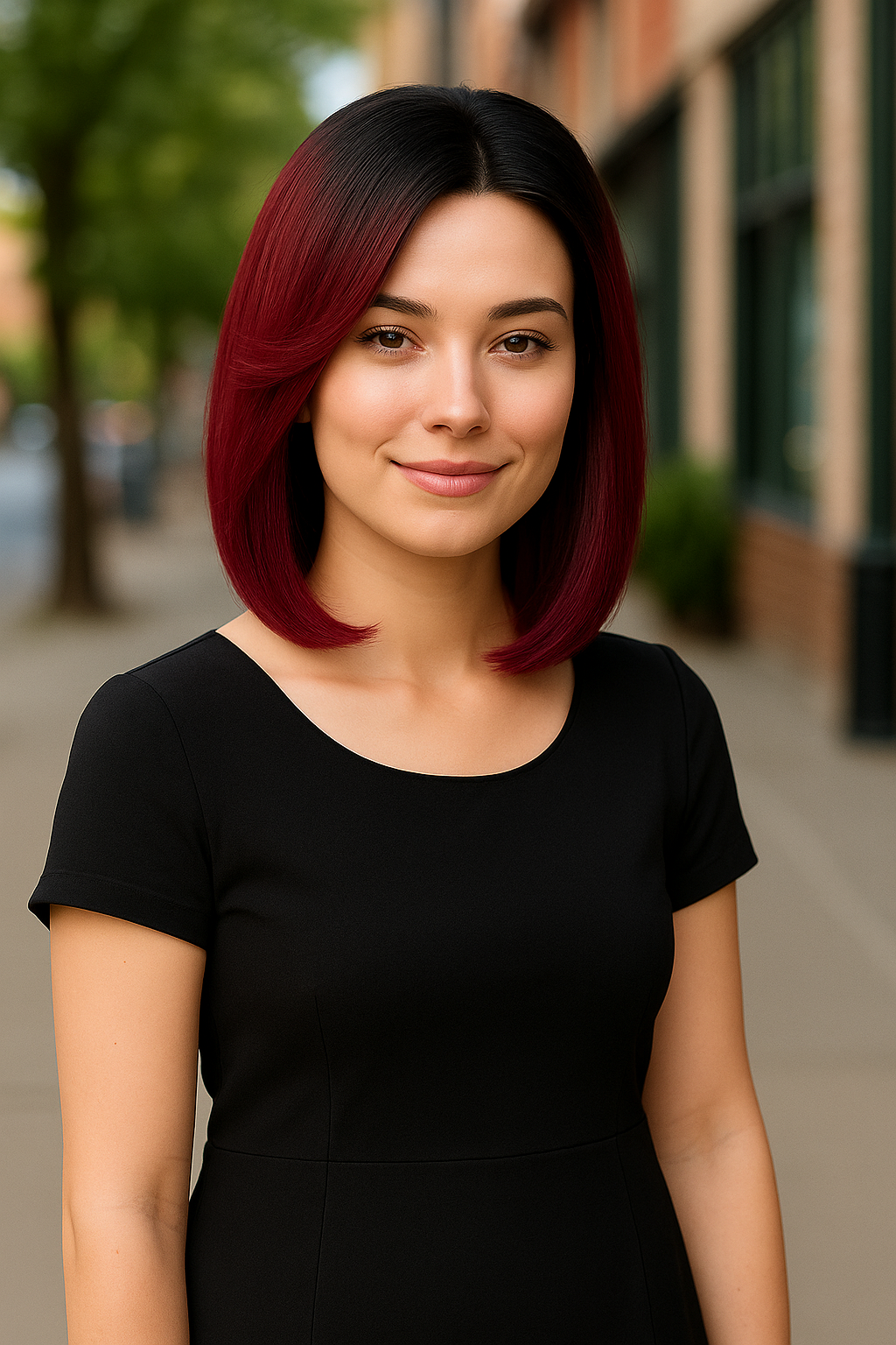 Amber: Skin Lace Frontal Synthetic Wig
