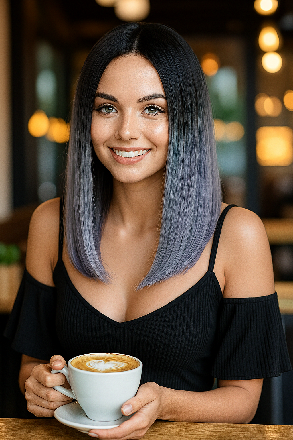 ANGELINA: Deep Part Lace Frontal Synthetic Wig