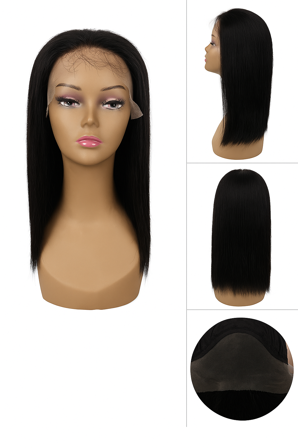 Hellen Plus: 100% Human Hair 13"x4" Free Part Lace Front Wig