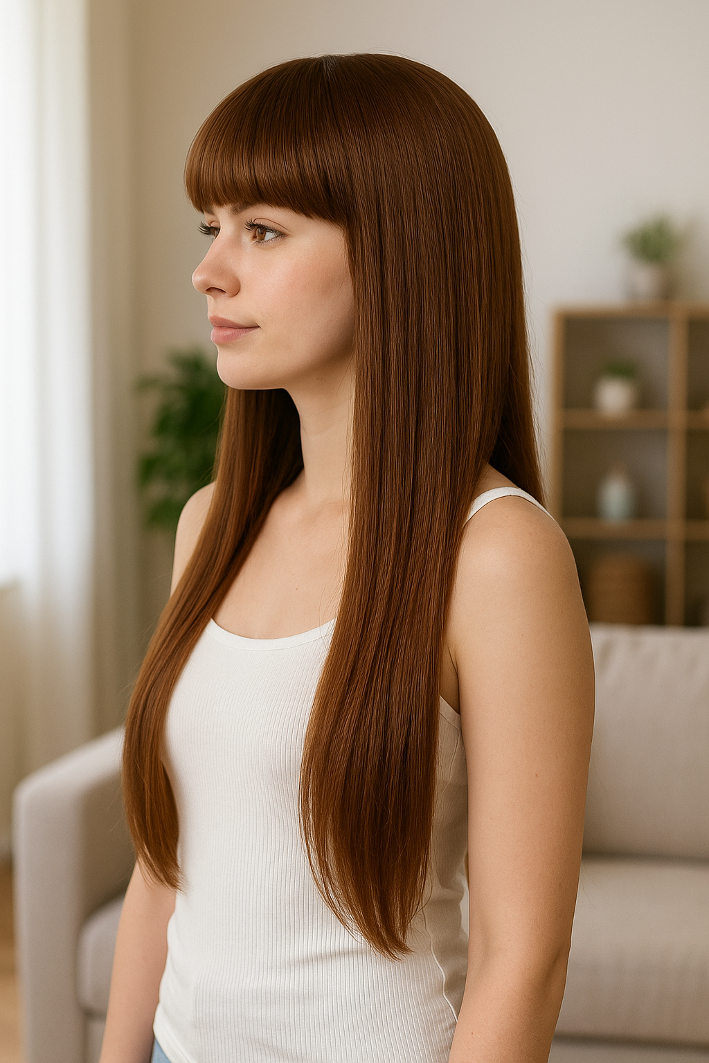 CRYSTAL: African American Daily Synthetic Wigs