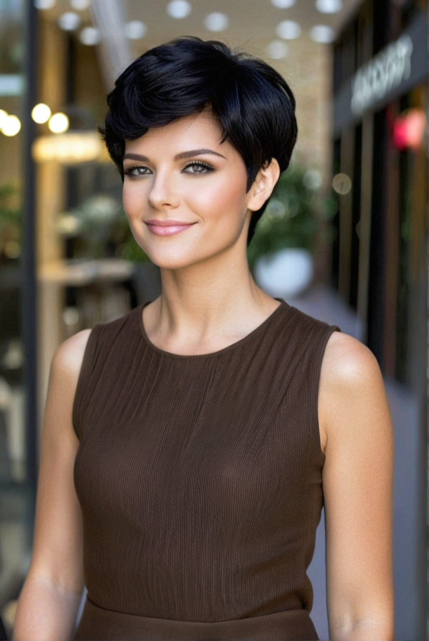 CAITIN: African American Daily Synthetic Wigs