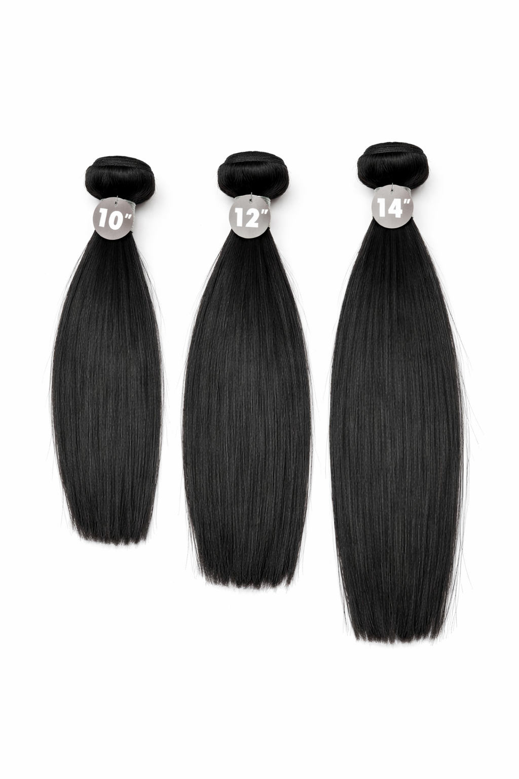 PERUVIAN REMY 100% Human Straight Hair Weave - 3PCS Bundle Package