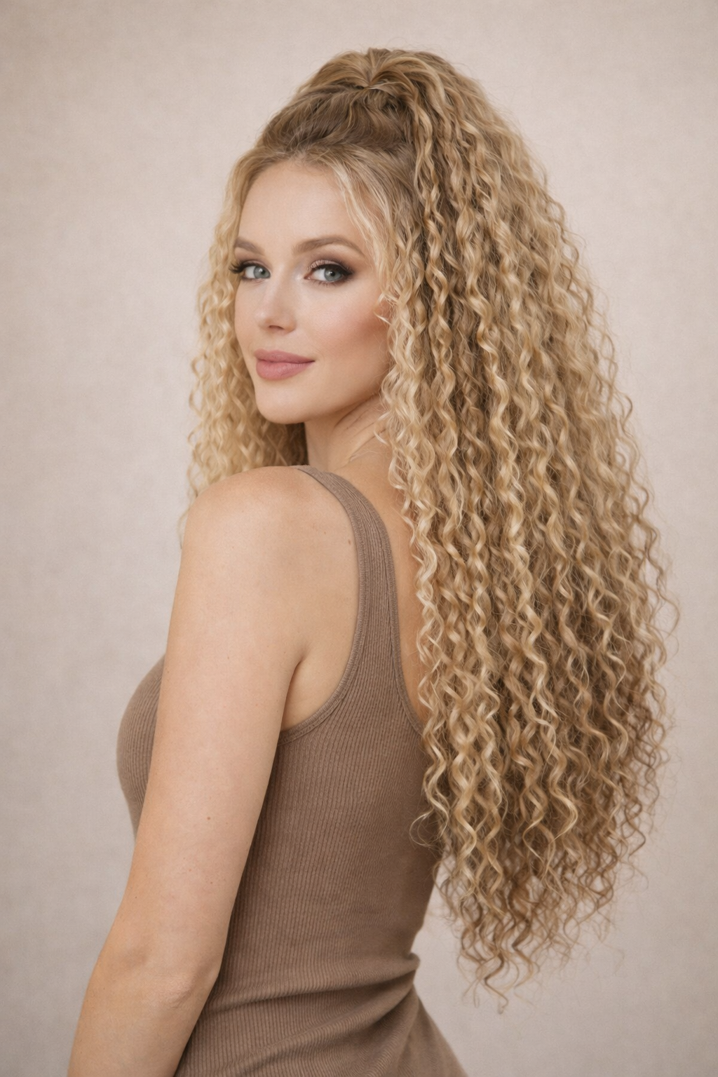 Synthetic 7PCS Clip in Brazilin WAVE 24" Extensions