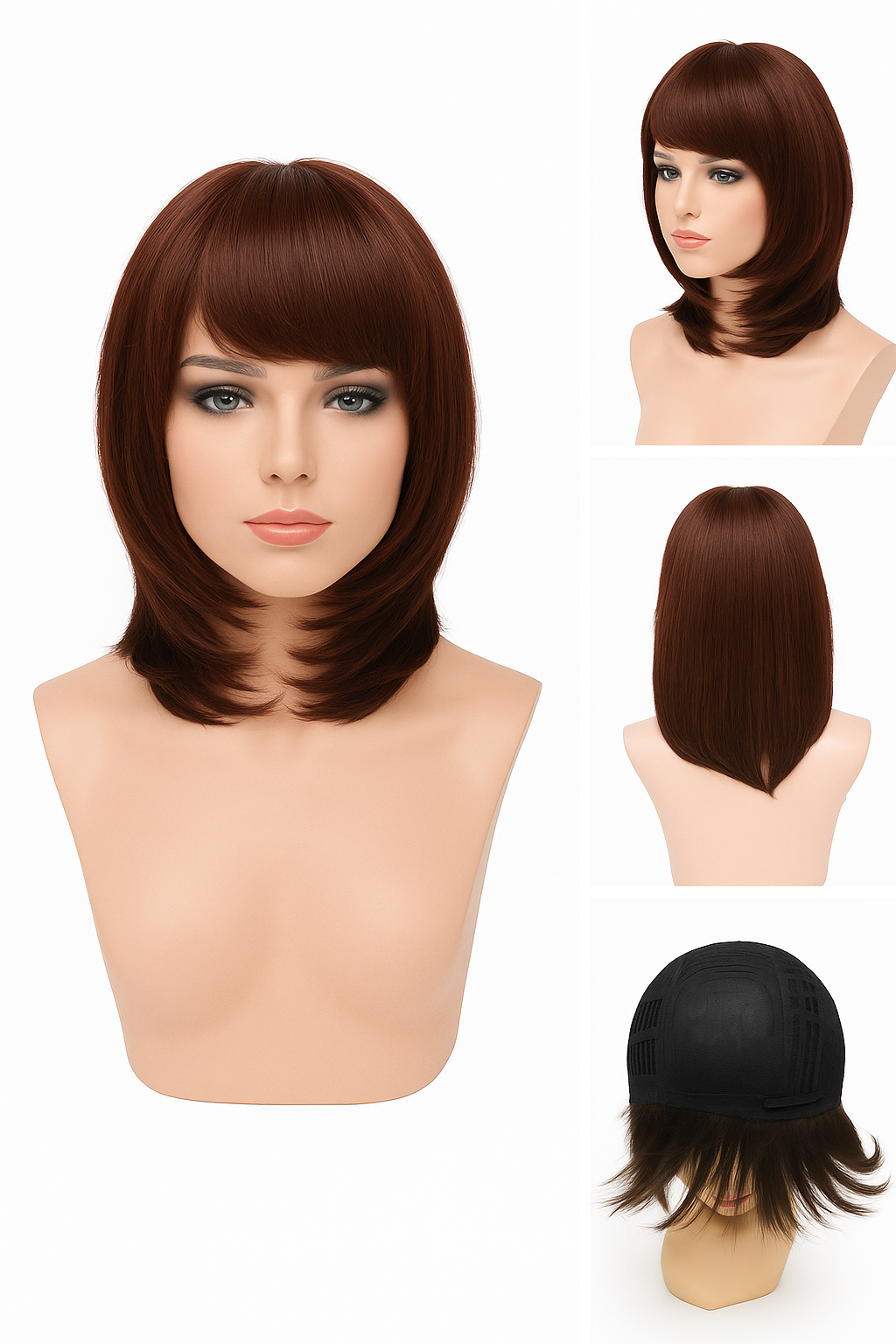JOSEPHINE: African American Daily Synthetic Wigs