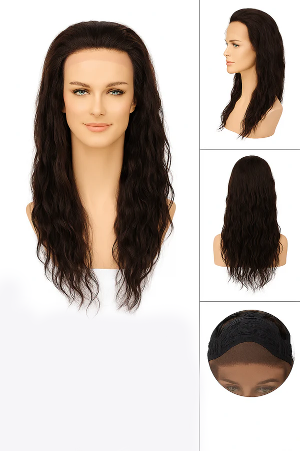 GAMILA: 100% Human Hair 13"x4" Free Part Lace Frontal Wig