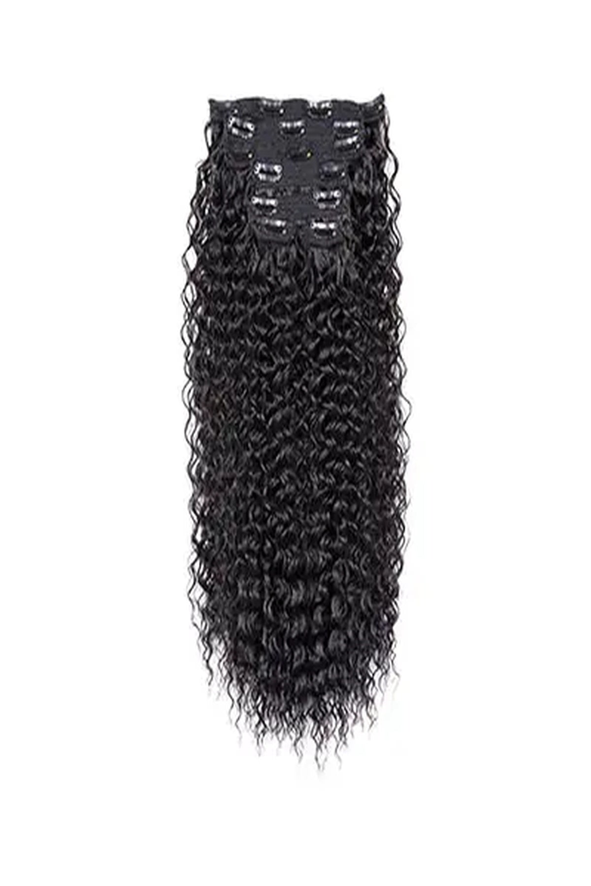 Synthetic 7PCS Clip in Water Wave 20" Extensions