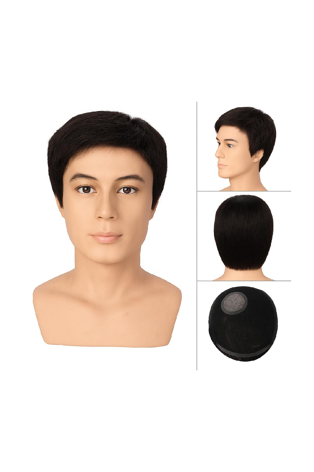 LUCAS: 100% Human Hair Full Lace Wig