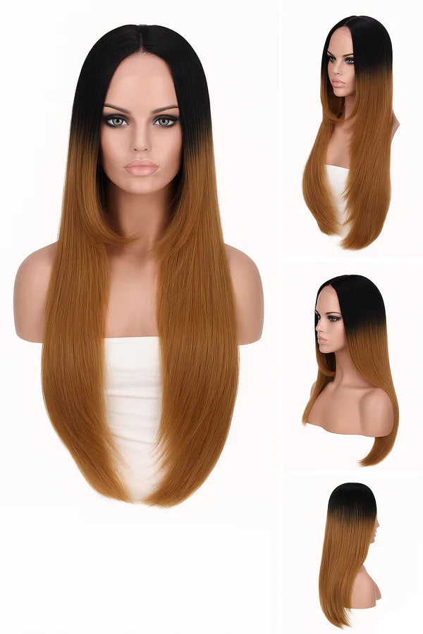 MAGGIE: Deep Part Lace Frontal Synthetic Wig