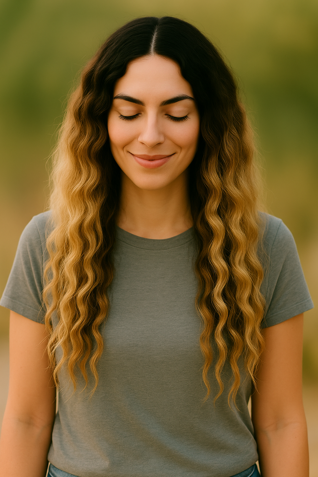 NANCY: Skin Lace Frontal Synthetic Wig
