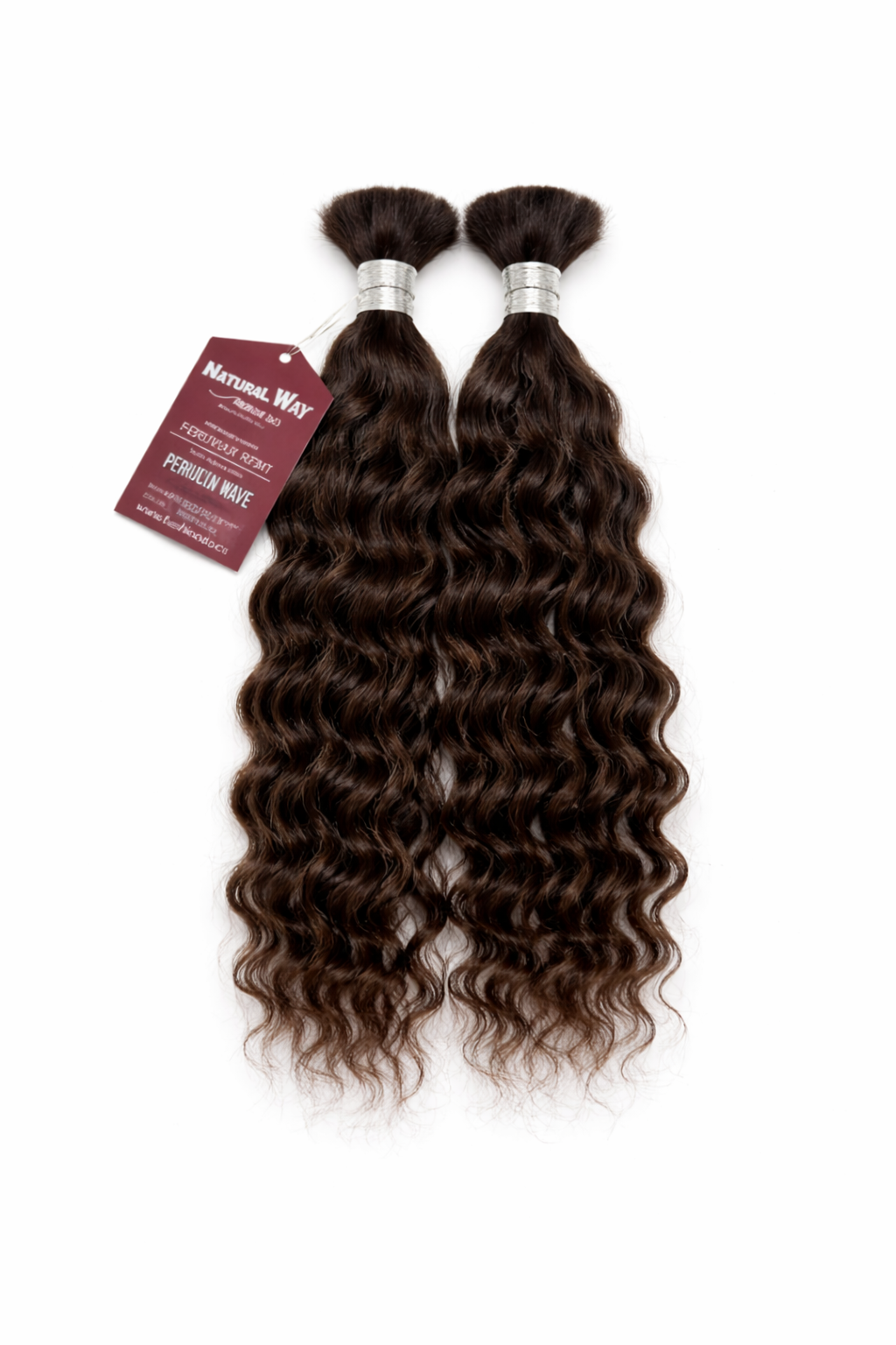 PERUVIAN REMY 100% Human Wavy Hair Weave Deep Bulk
