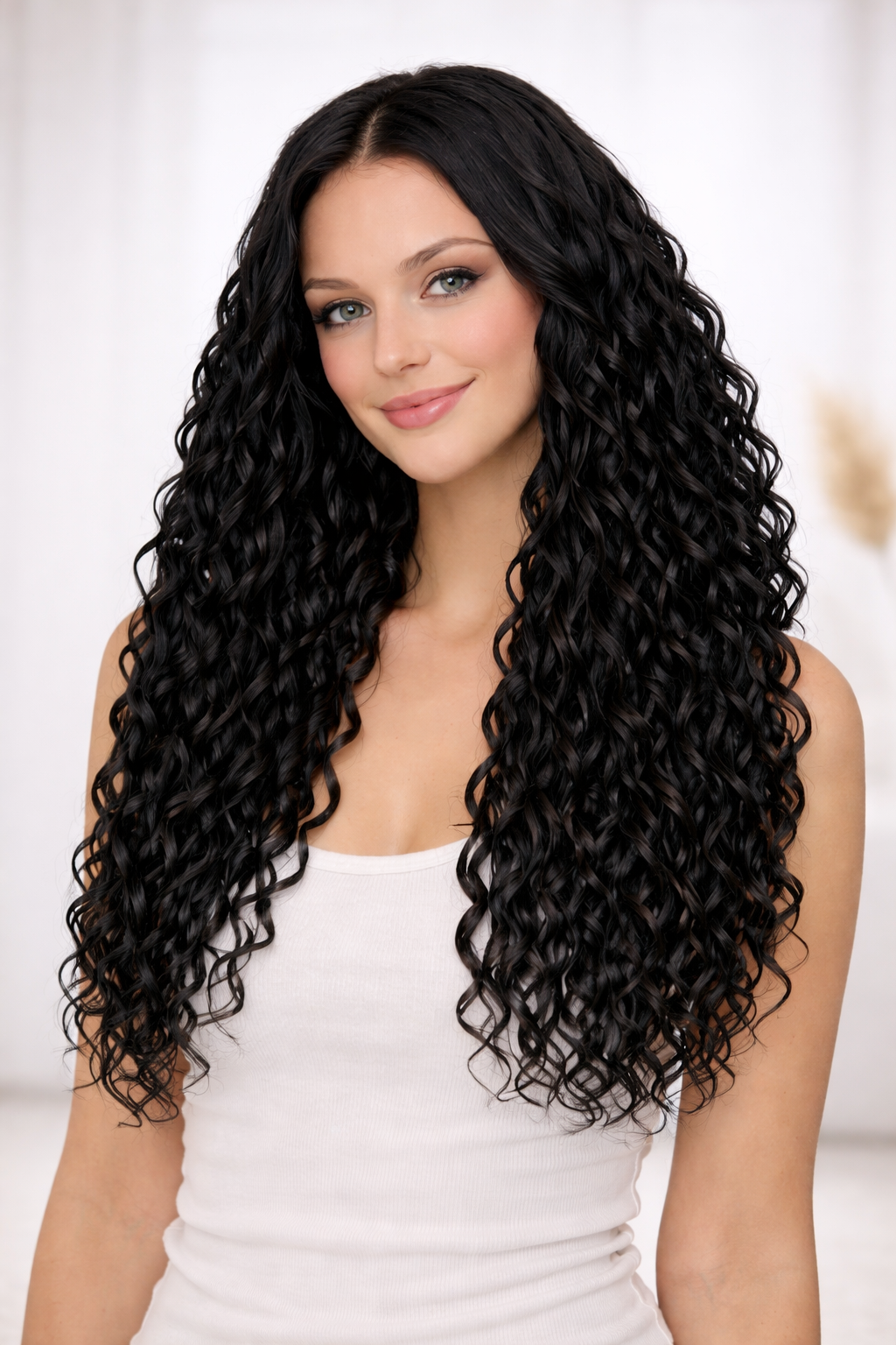 Synthetic 7PCS Clip in Deep WAVE 20" Extensions
