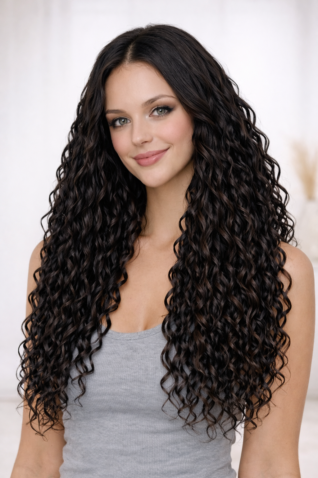 Synthetic 7PCS Clip in Deep WAVE 20" Extensions
