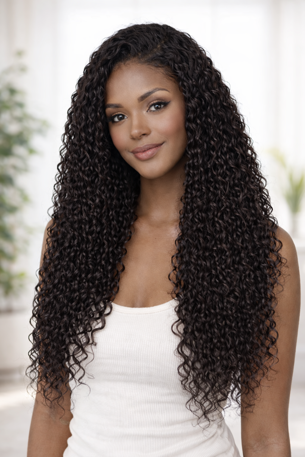 Synthetic 7PCS Clip in Water Wave 20" Extensions