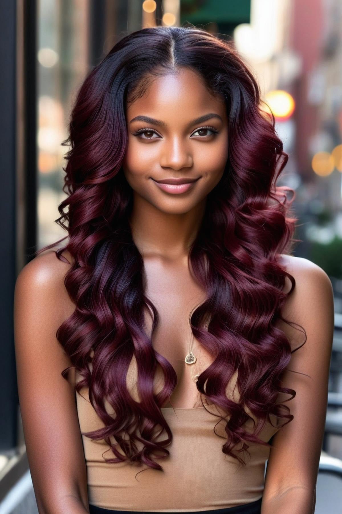 STELLA: Skin Lace Frontal Synthetic Wig