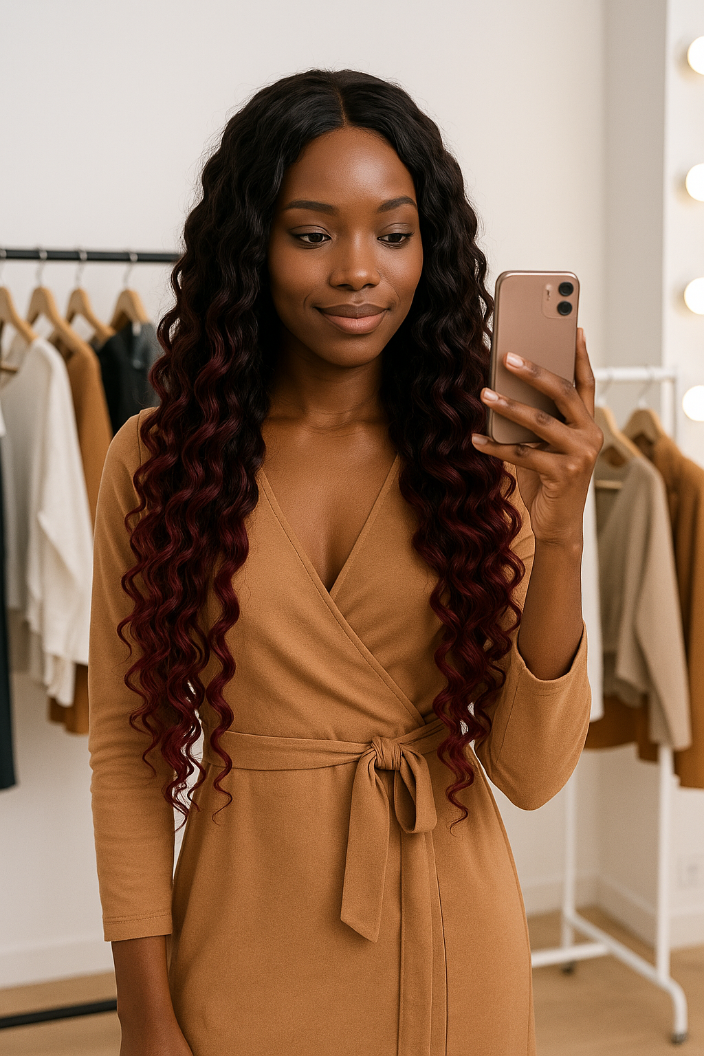 ANNA: Skin Lace Frontal Synthetic Wig