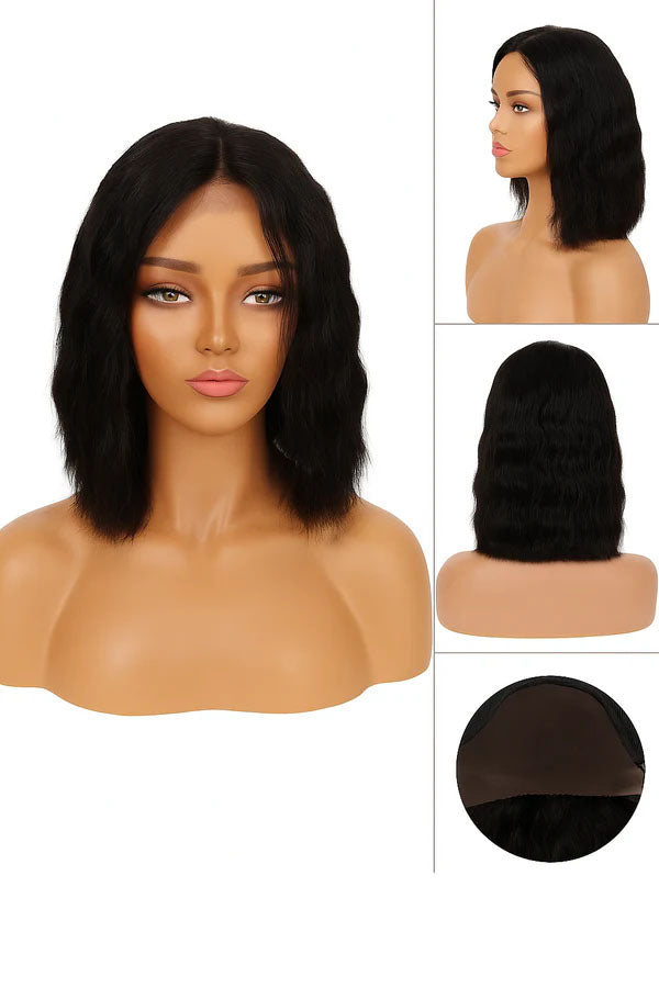 Gail Plus: 100% Human Hair 13"x4" Free Part Lace Frontal Wig