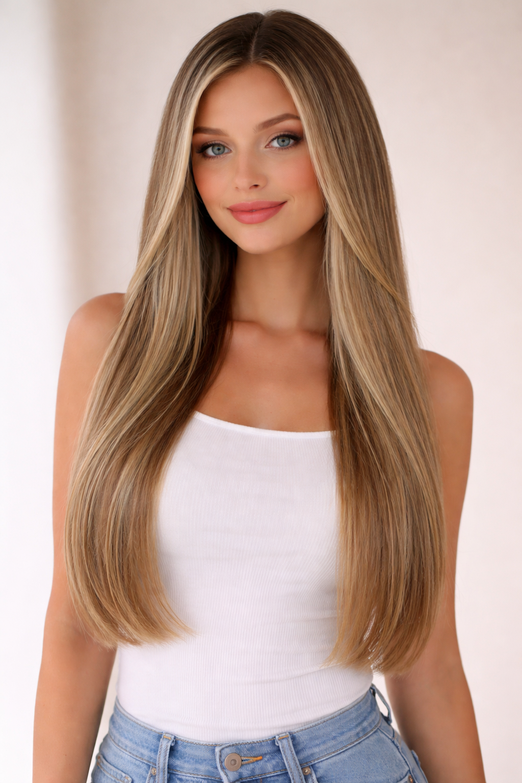 100% Human Weave European Straight 14" 16" 18" 20" 22" 24"