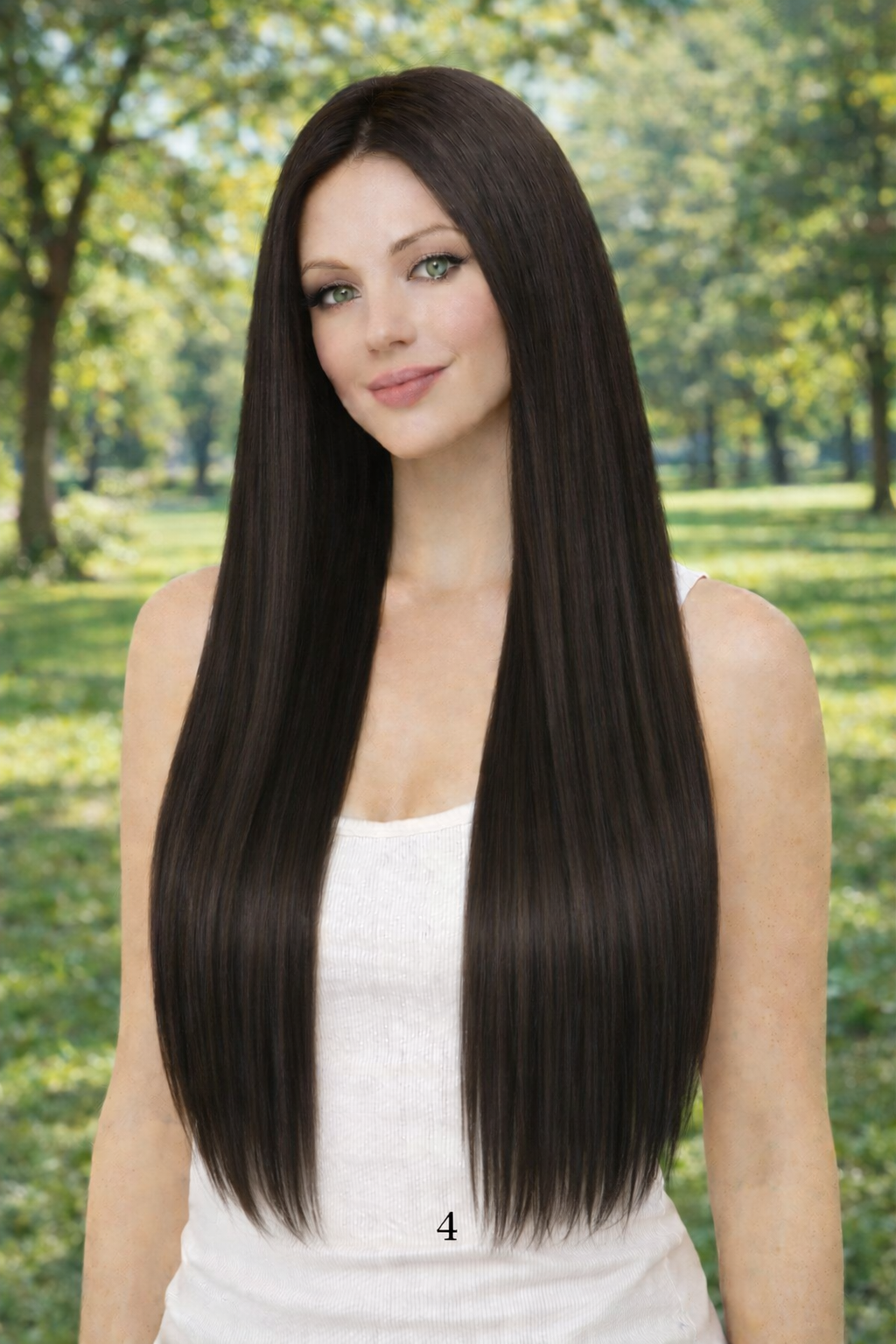 100% Human European Virgin Remy Straight Weave 14" 18"