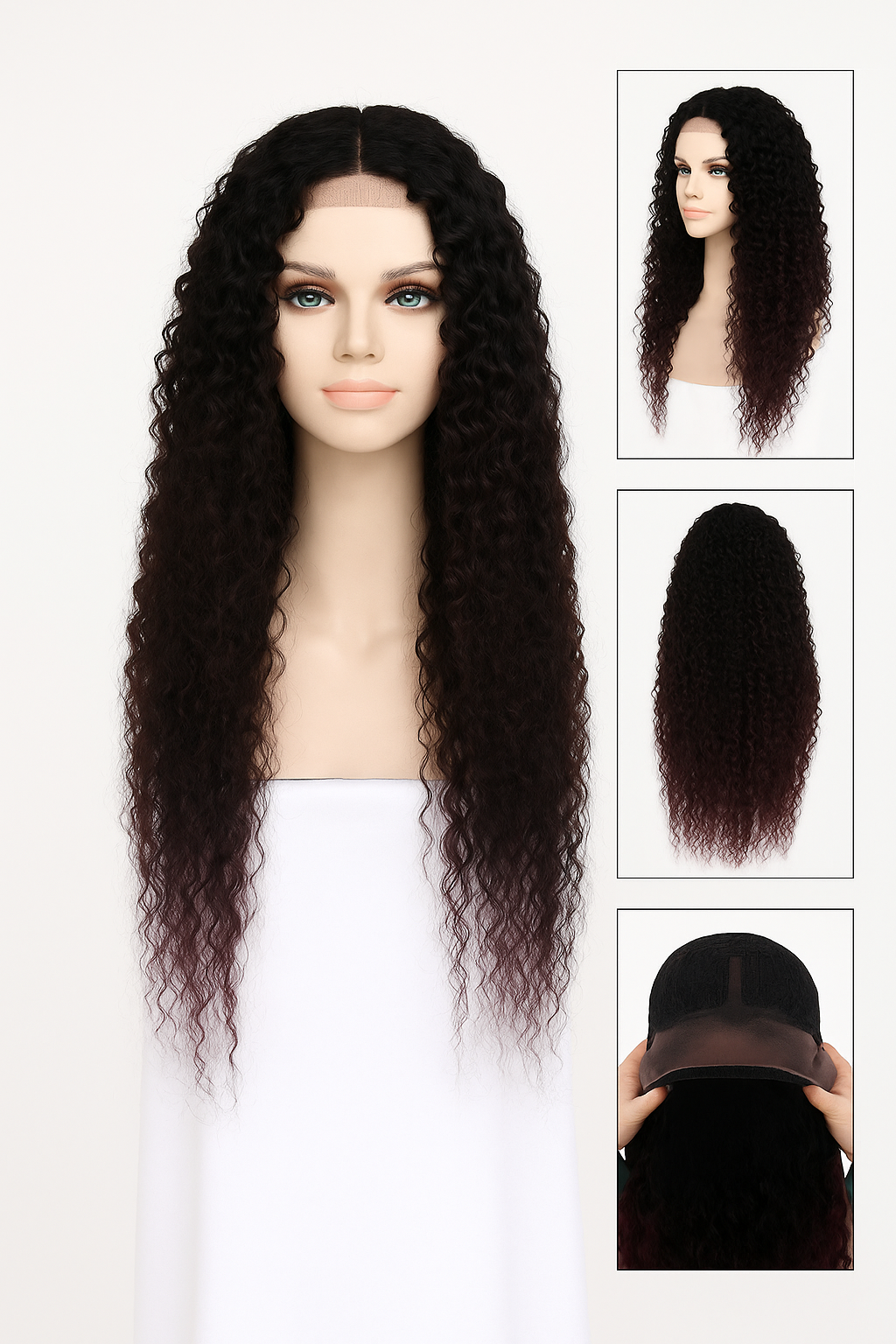 ADA: Deep Part Lace Frontal Synthetic Wig
