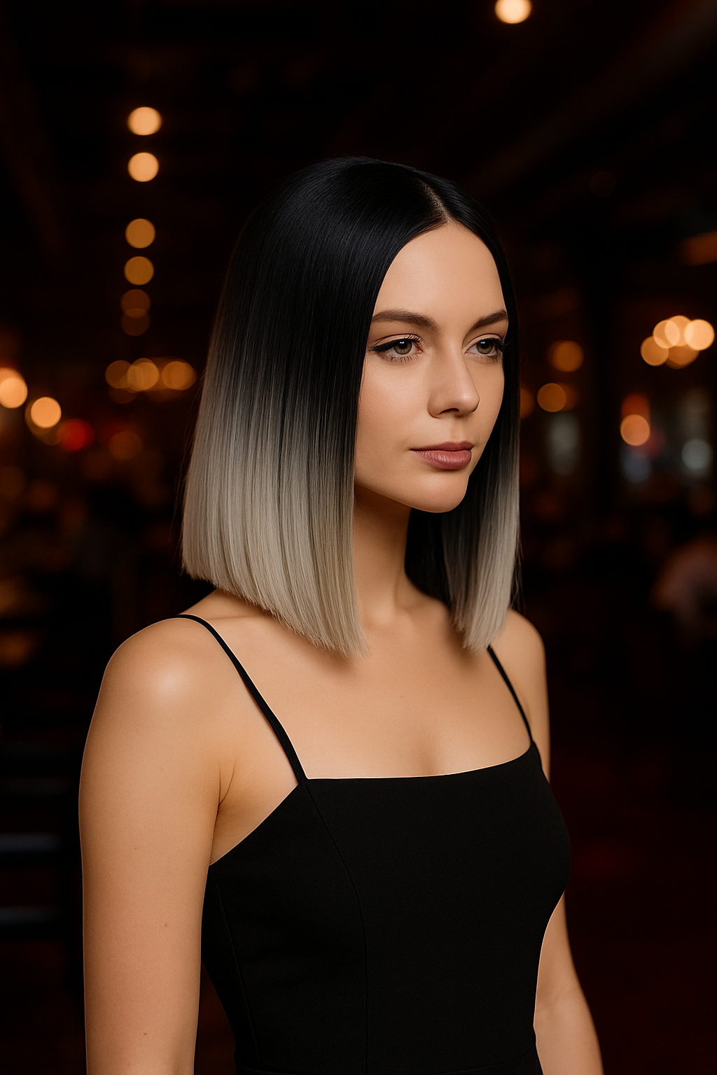 ABBY: Deep Part Lace Frontal Synthetic Wig