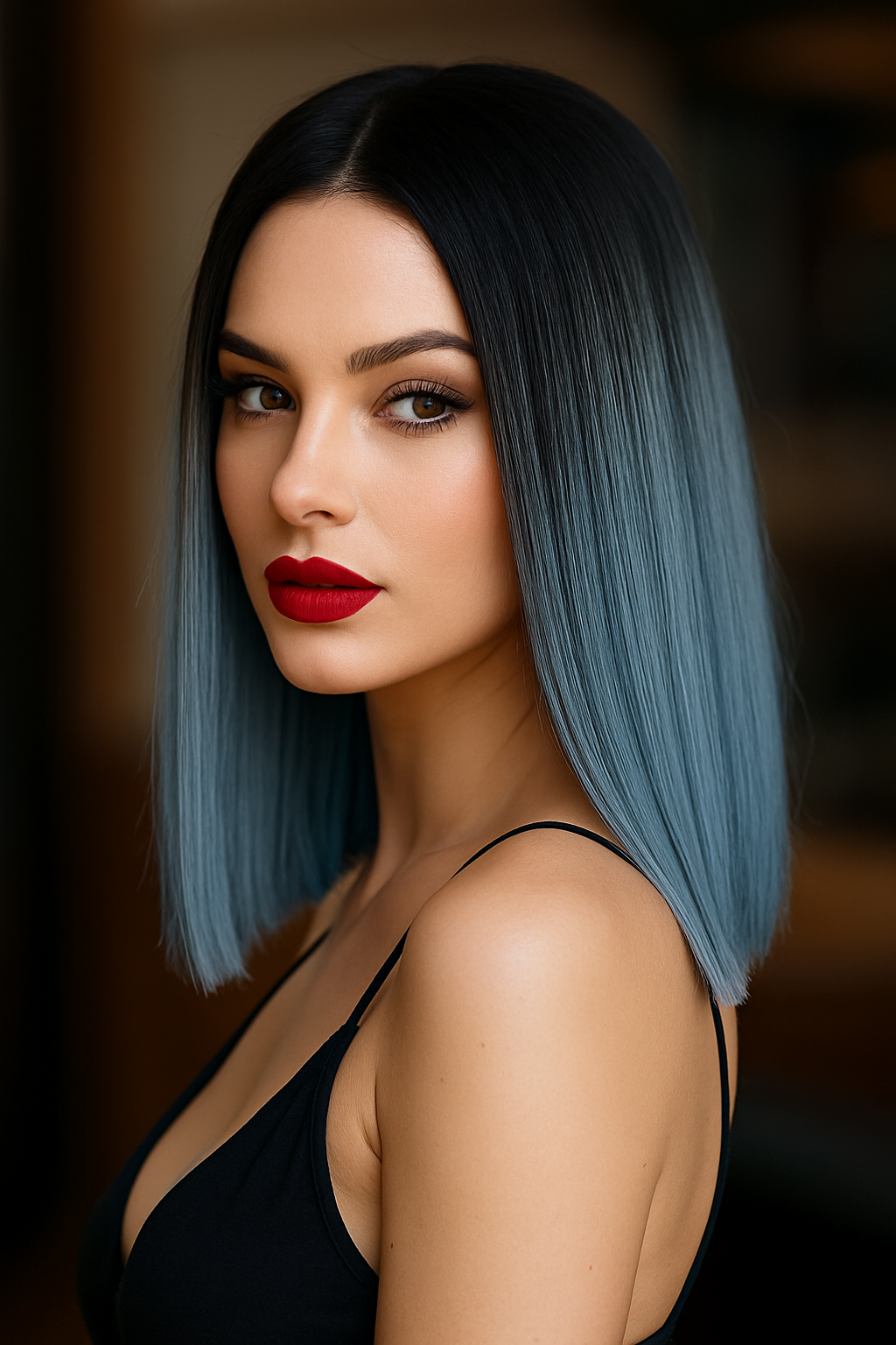 ABBY: Deep Part Lace Frontal Synthetic Wig