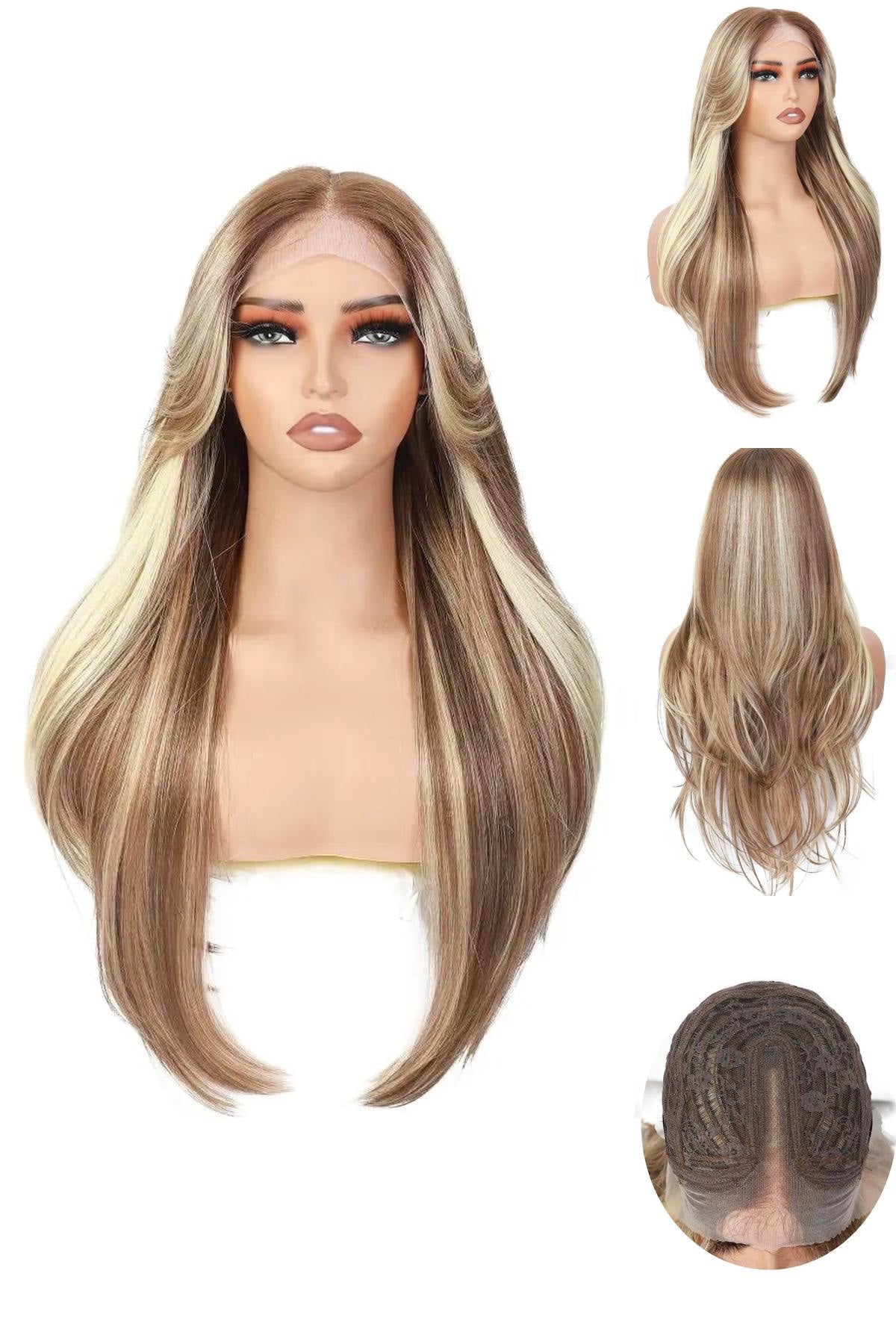 Allison: Deep Part Lace Frontal Synthetic Wig
