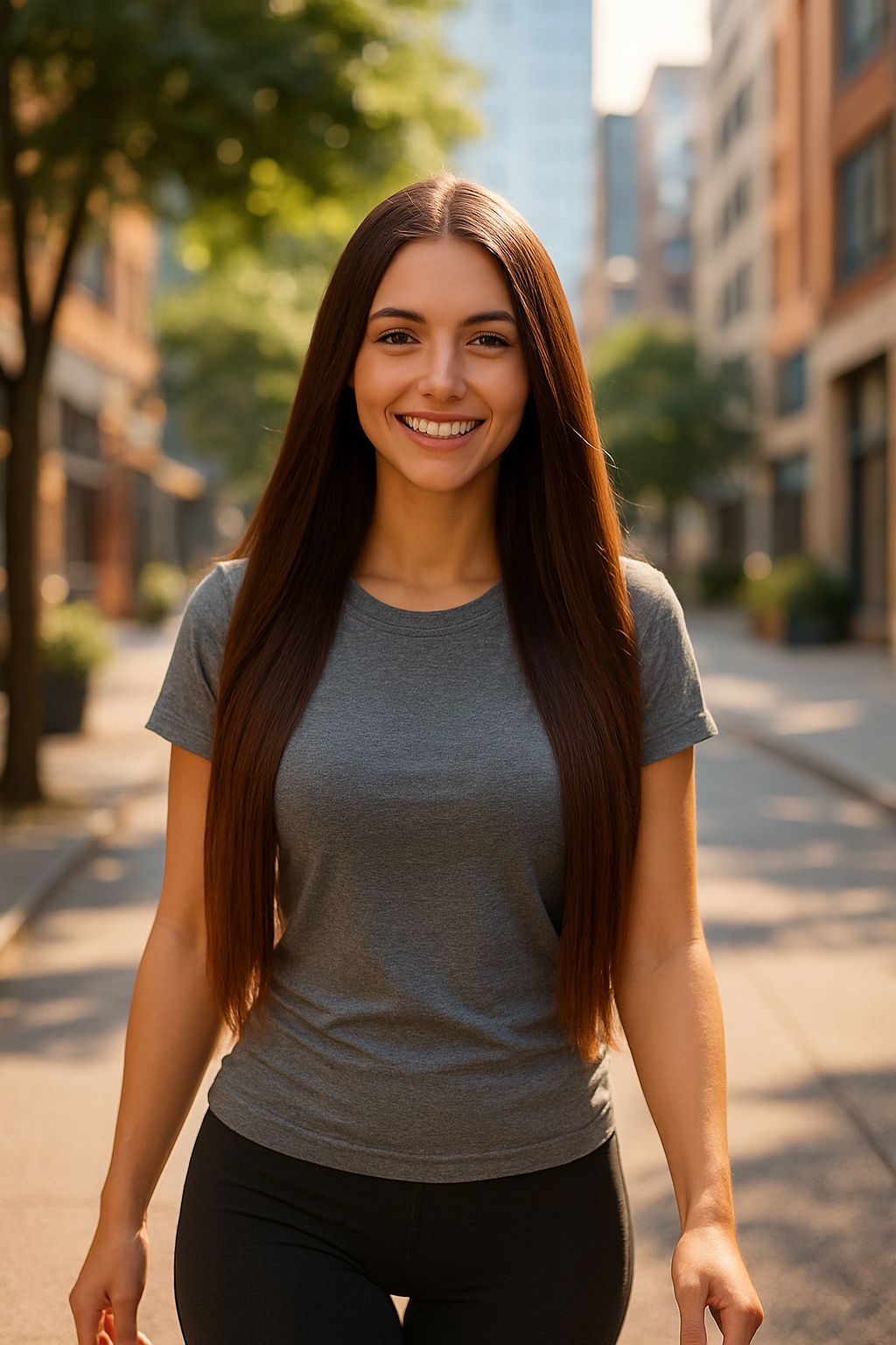 MAGGIE: Deep Part Lace Frontal Synthetic Wig