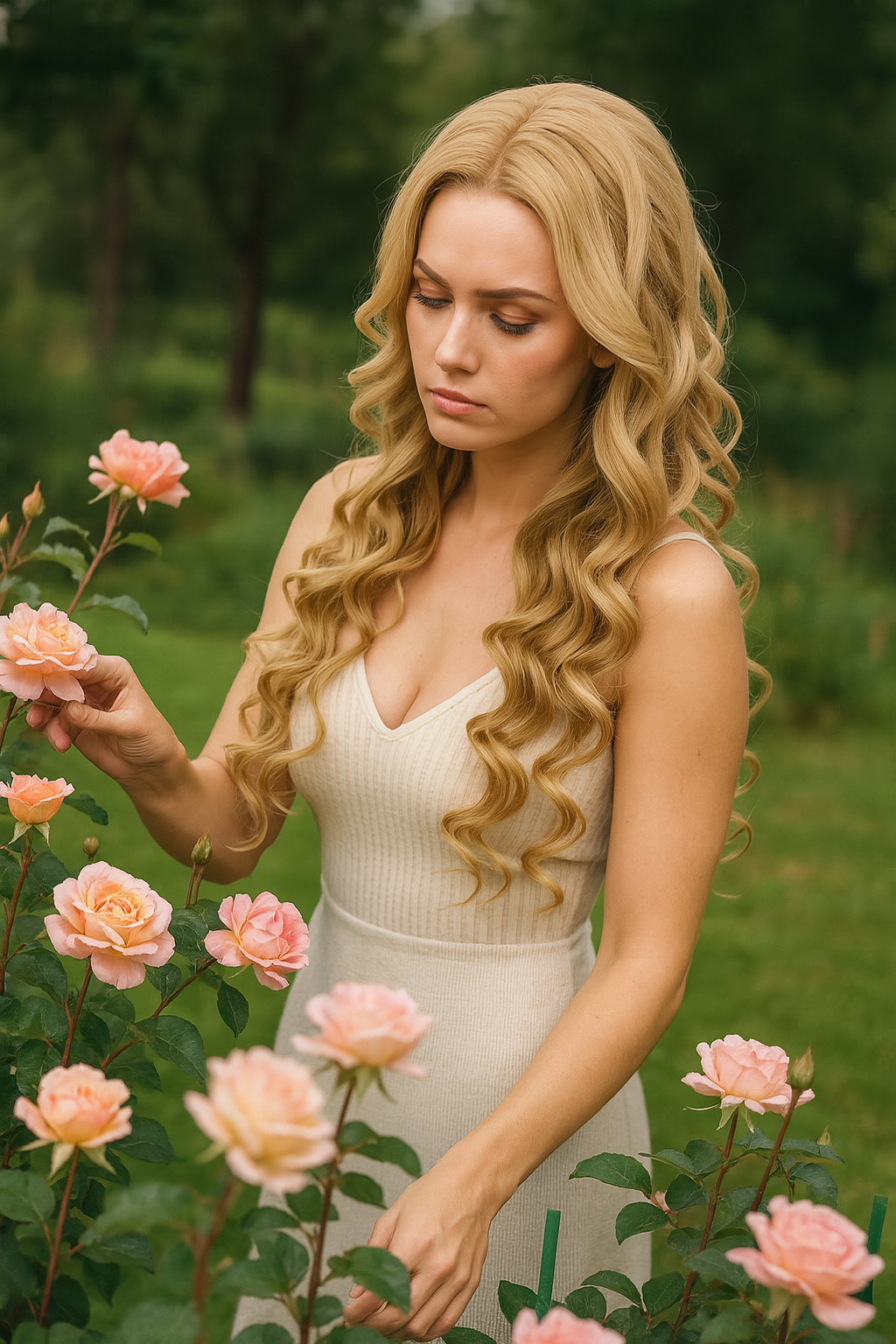 ANNA: Skin Lace Frontal Synthetic Wig