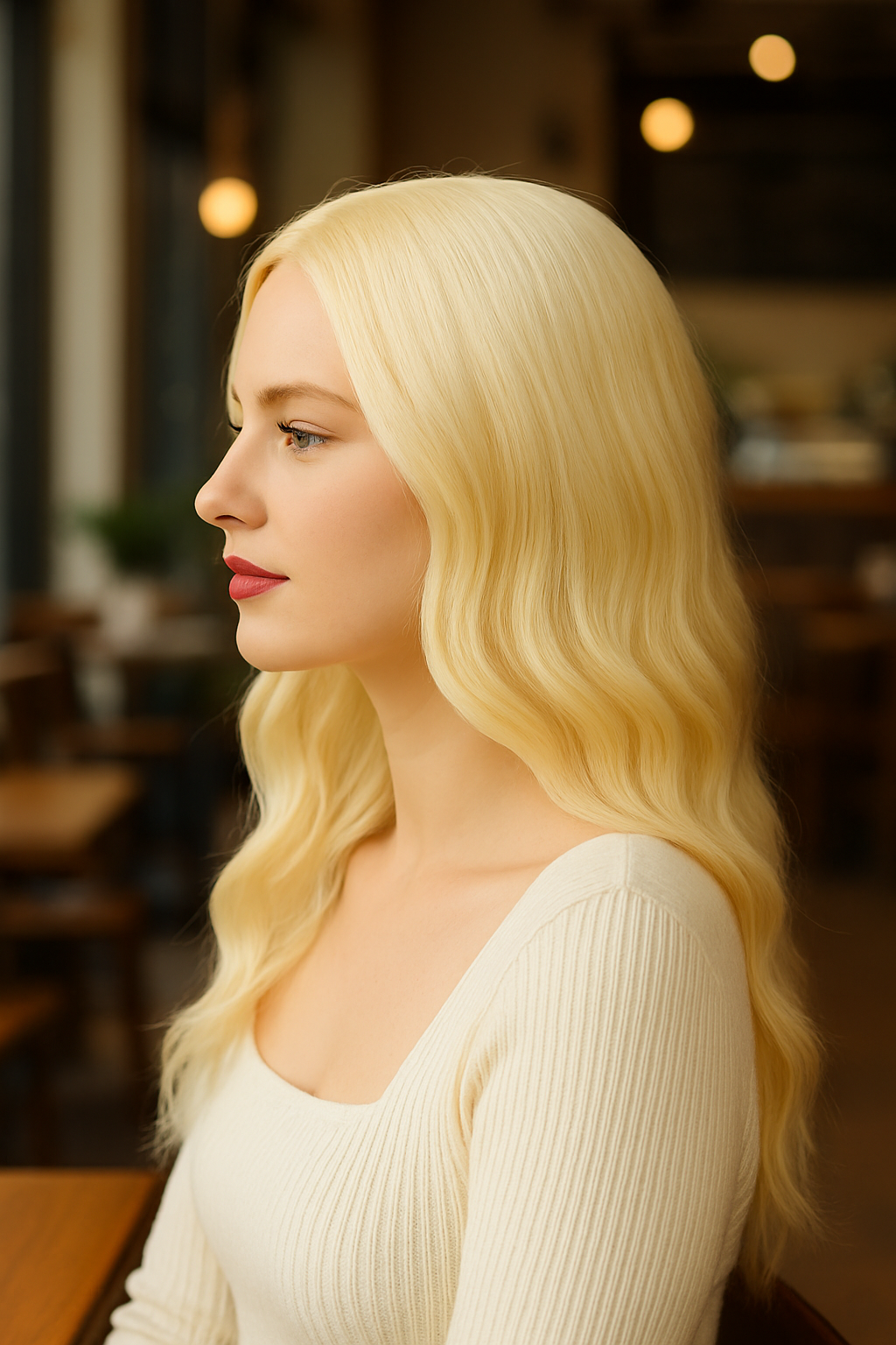 Alice: Deep Part Lace Frontal Synthetic Wig