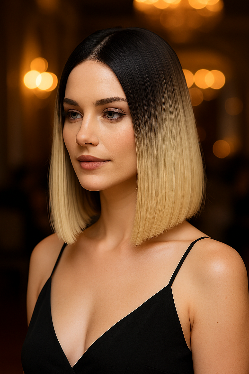 ABBY: Deep Part Lace Frontal Synthetic Wig