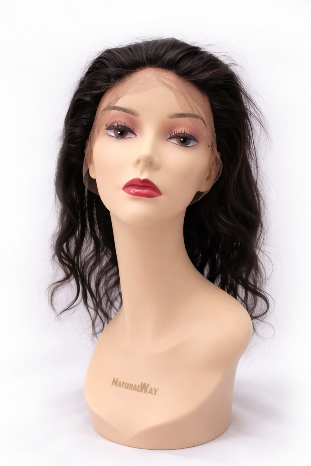 360 degrees 100% Human Peruvian Remy Wavy HD LACE Frontal 12"