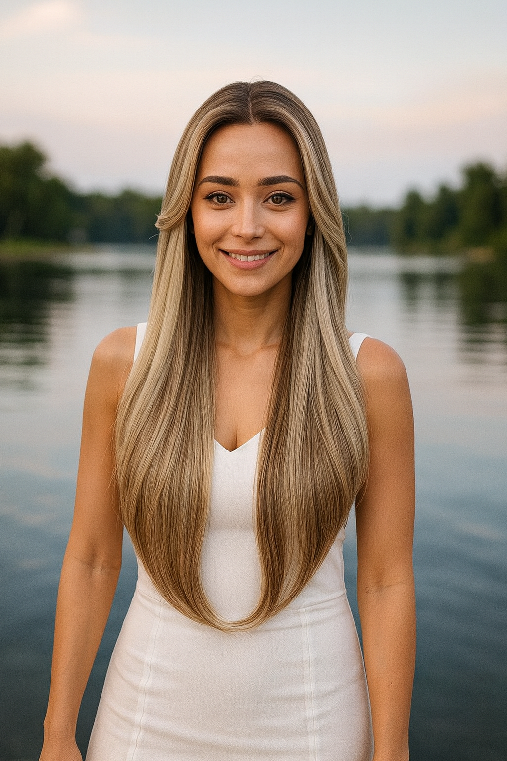 Allison: Deep Part Lace Frontal Synthetic Wig