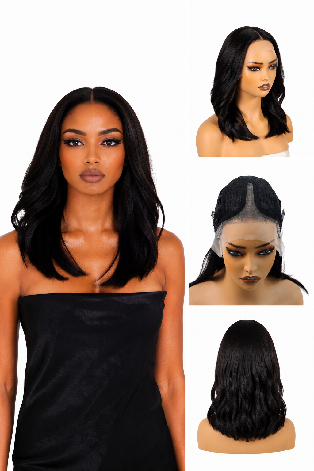 Judy: Skin Lace Frontal Synthetic Wig
